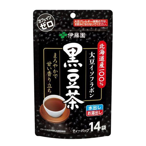 伊藤園 伝承の健康茶 北海道産１００％黒豆茶ティーバッグ １袋（１４バッグ入） /黒豆茶 (毎)｜v-drug-2