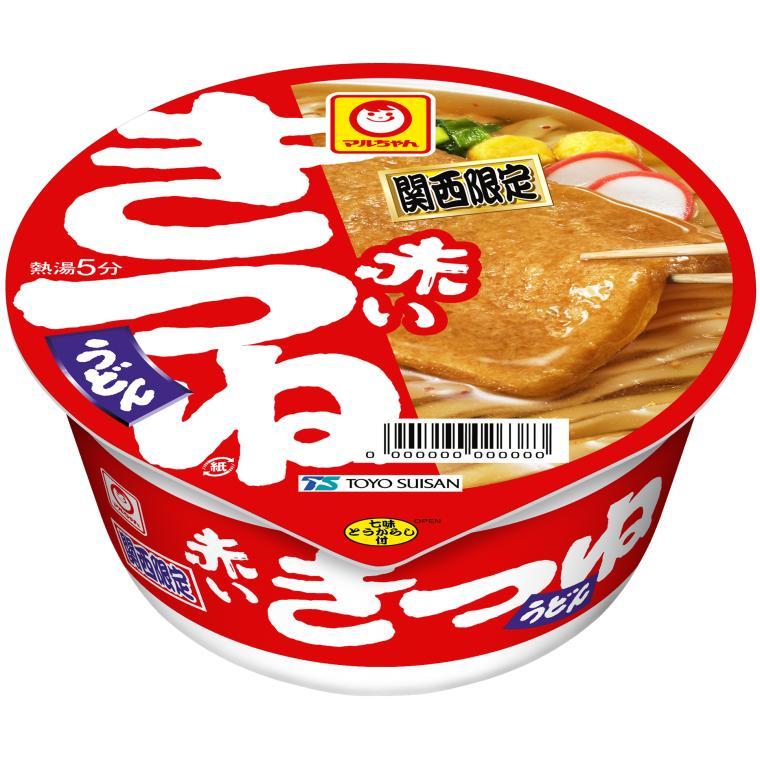 マルちゃん 赤いきつねうどん 関西 96g×12個セット /赤いきつね