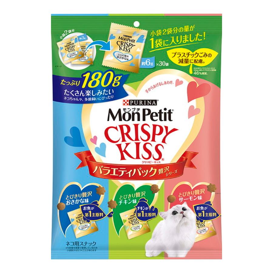 モンプチ クリスピーキッス バラエティーパック 贅沢シリーズ 180g /モンプチ クリスピーキッス 猫 おやつ :0270030-4902201211024-1:Vドラッグ2号店 - 通販 - Yahoo!ショッピング モンプチ クリスピーキッス バラエティーパック 贅沢シリーズ 180g /モンプチ クリスピーキッス 猫 おやつ :0270030-4902201211024-1:Vドラッグ2号店 - 通販 - Yahoo!ショッピング