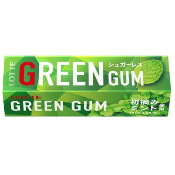 ロッテ グリーンガム 9枚×15個セット/ガム ミント : Vドラッグヤフー店