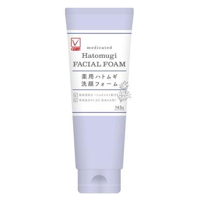 Vチェック 薬用ハトムギ洗顔フォーム 145g/洗顔 肌荒れケア : V