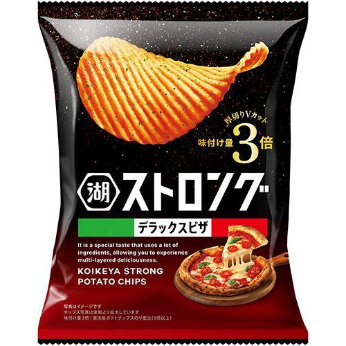 湖池屋 ストロング デラックスピザ 53g×12個セット/スナック ポテト