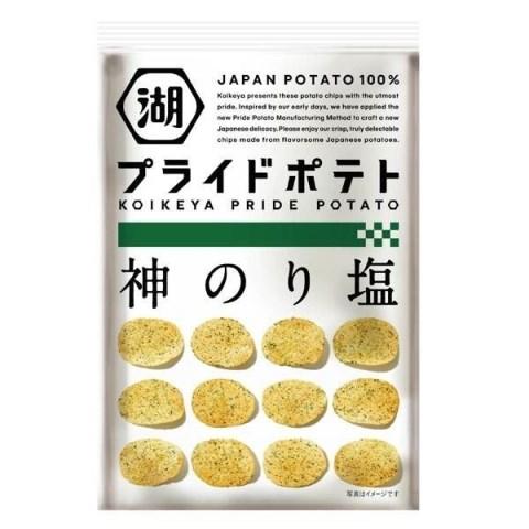 湖池屋 ｋｏｉｋｅｙａ ｐｒｉｄｅ ｐｏｔａｔｏ 湖池屋プライドポテト 神のり塩 ５８ｇ 12個セット プライドポテト ポテトチップス 毎 Vドラッグpaypayモール店 通販 Paypayモール