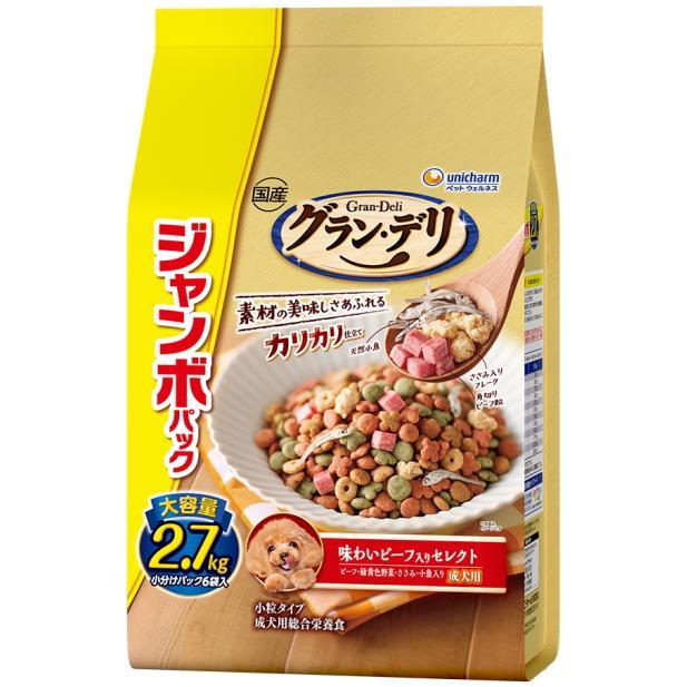 ユニ・チャームペット グラン・デリ カリカリ仕立て 成犬用 味わい