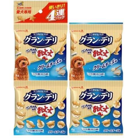 グラン デリ ワンちゃん専用おっとっと クリームチーズ味 ６ｇ入 ４連パック グランデリ 犬 おやつ Vドラッグpaypayモール店 通販 Paypayモール