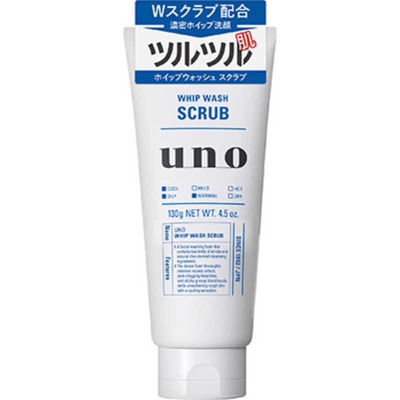 UNO(ウーノ) ホイップウォッシュスクラブ 130g/メンズ 洗顔料 : V