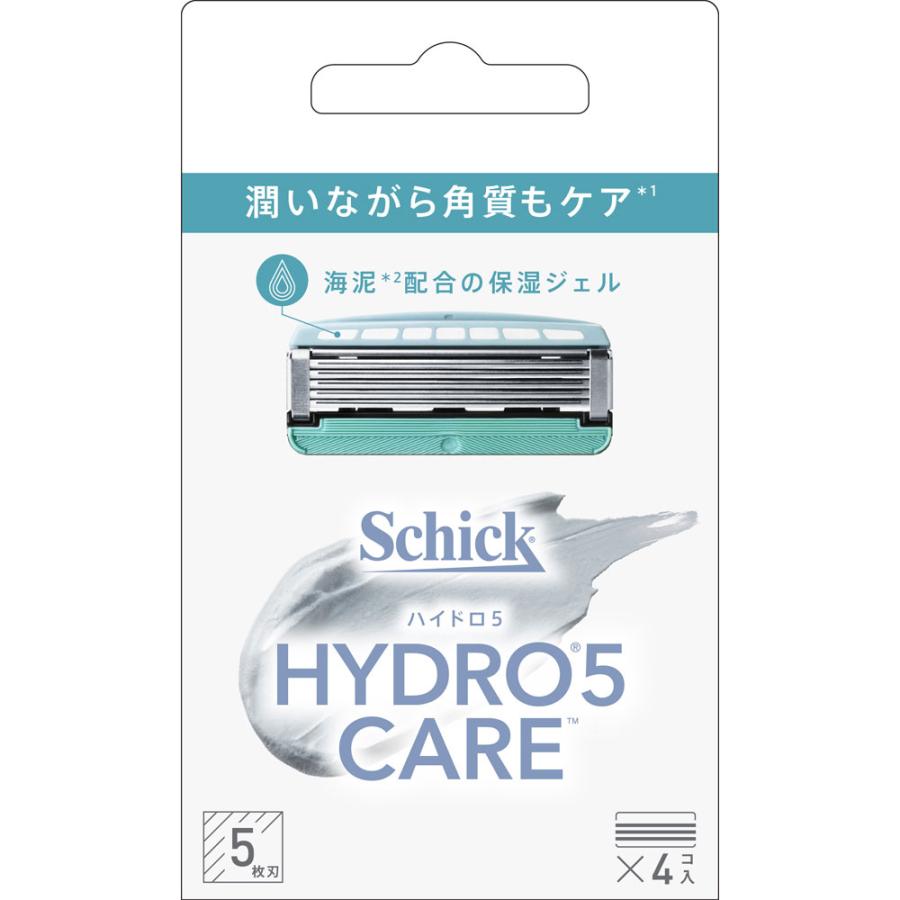 シック ハイドロ5 ケア 替刃4個/男性用 髭剃り : Vドラッグヤフー店