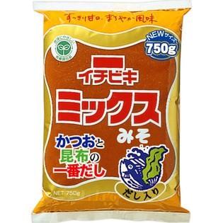 イチビキ ミックスみそ750ｇ （12袋セット）/ イチビキ みそ｜v-drug