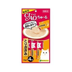 チャオちゅーる とりささみ14ｇ×4 おやつ 総合福袋 猫用 早割クーポン