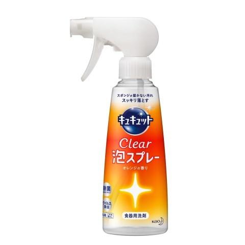 花王 キュキュット クリア泡スプレー オレンジの香り 本体 300ml キュキュット 食器用洗剤 毎 Vドラッグpaypayモール店 通販 Paypayモール