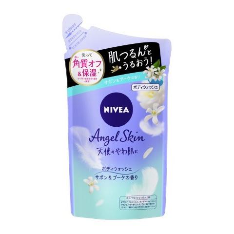 花王 ニベア エンジェルスキン サボン＆ブーケ 替 ３６０ｍｌ /ニベアエンジェルスキン ボディソープ｜v-drug