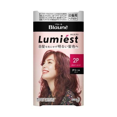花王 ブローネ ルミエストヘアカラー クリーム ２ｐ ボルドーピンク １セット ブローネ 白髪染め ヘアカラー Vドラッグpaypayモール店 通販 Paypayモール