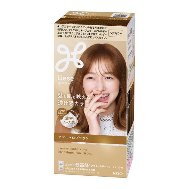 リーゼ 泡カラー マシュマロブラウン 115mL/ヘアカラー 女性 : V