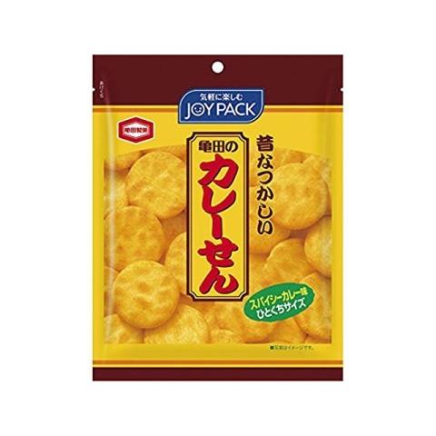 亀田製菓 亀田のカレーせんミニ ５２ｇ 20個セット カレーせんべい V