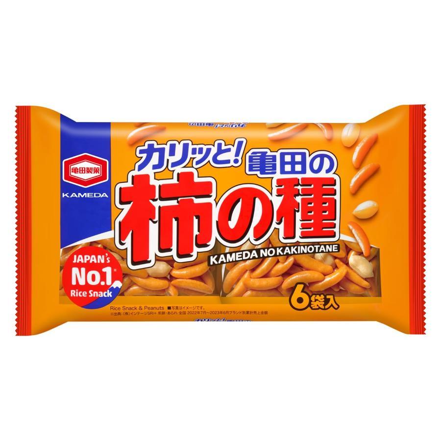 かきぴー 亀田の柿の種 6袋 180g×12個セット/柿ピー 米菓 : Vドラッグ