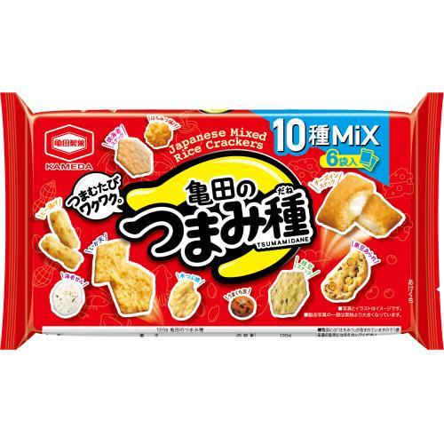 亀田のつまみ種 120g×12個セット/米菓 あられ : Vドラッグヤフー店