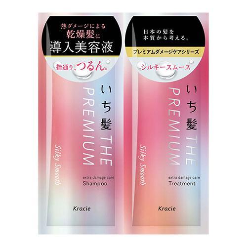 いち髪 ザプレミアム エクストラダメージケア シャンプー トリートメント シルキースムース １０ｍｌ １０ｇ いち髪 ザプレミアム シャンプー トリートメント Vドラッグpaypayモール店 通販 Paypayモール