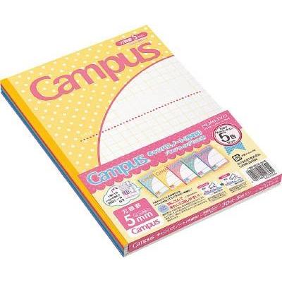 KOKUYO（コクヨ） キャンパスノート（用途別） セミB5 パステルみず