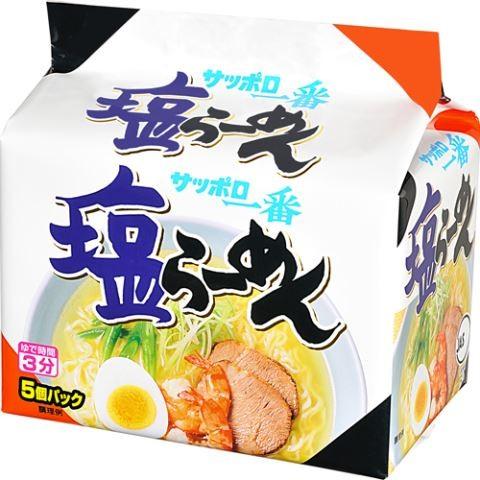塩らーめん5食×6個セット/ 塩ラーメン インスタントラーメン : V 