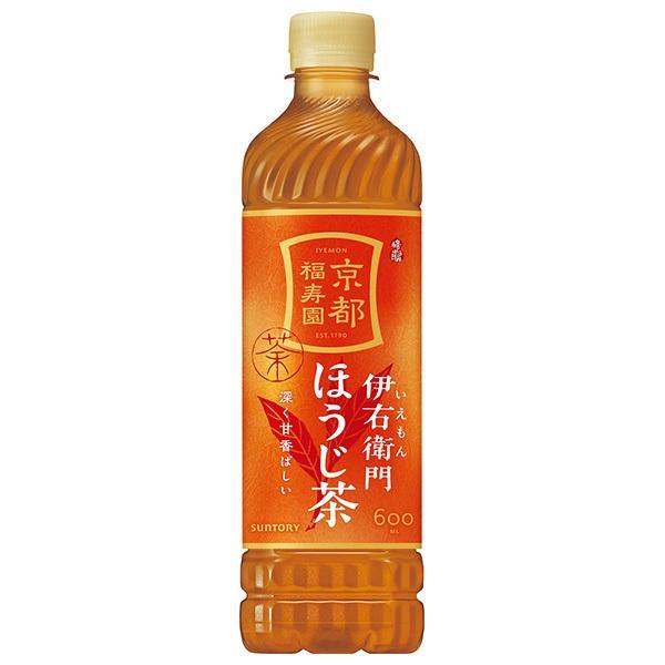 サントリー 伊右衛門 ほうじ茶 600ml×24本セット【1ケース】/お茶