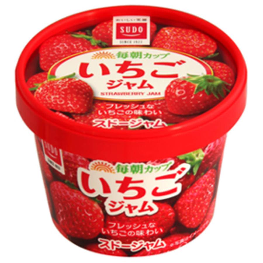 毎朝カップ イチゴジャム 120g×12個セット/ジャム 苺 : Vドラッグ