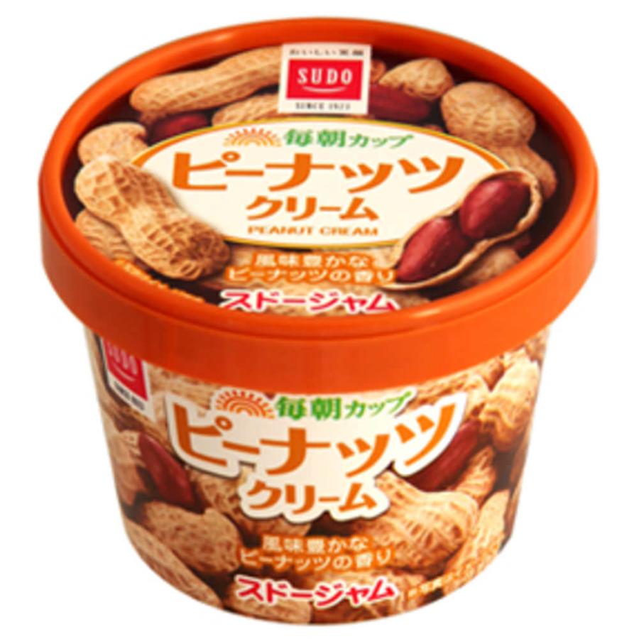 毎朝カップ ピーナッツクリーム 120g×12個セット/食パン ナッツ
