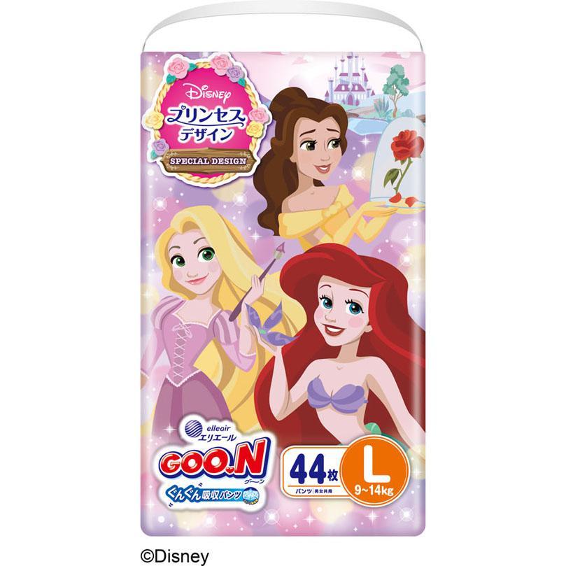 グーン ぐんぐん吸収パンツ プリンセスデザイン Lサイズ 44枚/ベビー