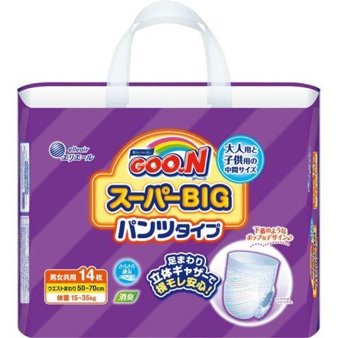 GOO.N 大王製紙 グーン スーパーBIGパンツタイプ 14枚 /グーン
