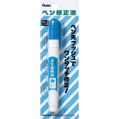 ぺんてる（Pentel） ペン修正液 油性・水性インキ両用 XEZL21−W