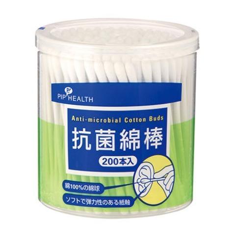 ピップ 抗菌綿棒 200本入 /ピップ 綿棒 : Vドラッグヤフー店 - 通販