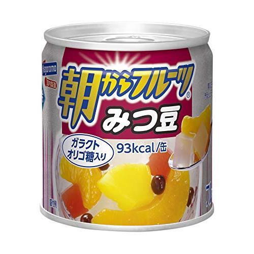 みつ豆 はごろも 朝からフルーツ みつ豆 190g×6個セット /みつ豆 缶詰 : V