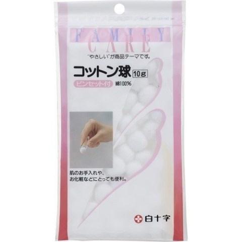 (未使用･未開封品)　白十字 FC シャワーコットン 80本入 gsx453j 白十字 ファミリーケア（FC） コットン球 10g /白十字 ファミリー