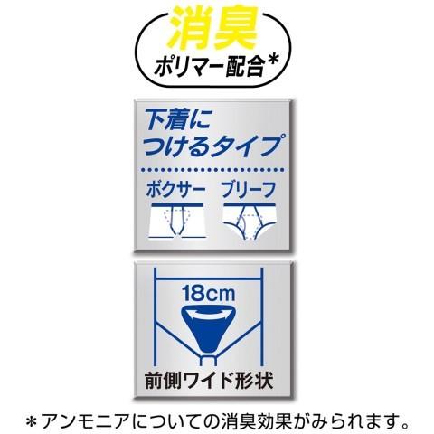 ライフリー さわやかパッド男性用一気に出る時も安心 12枚/ さわやか
