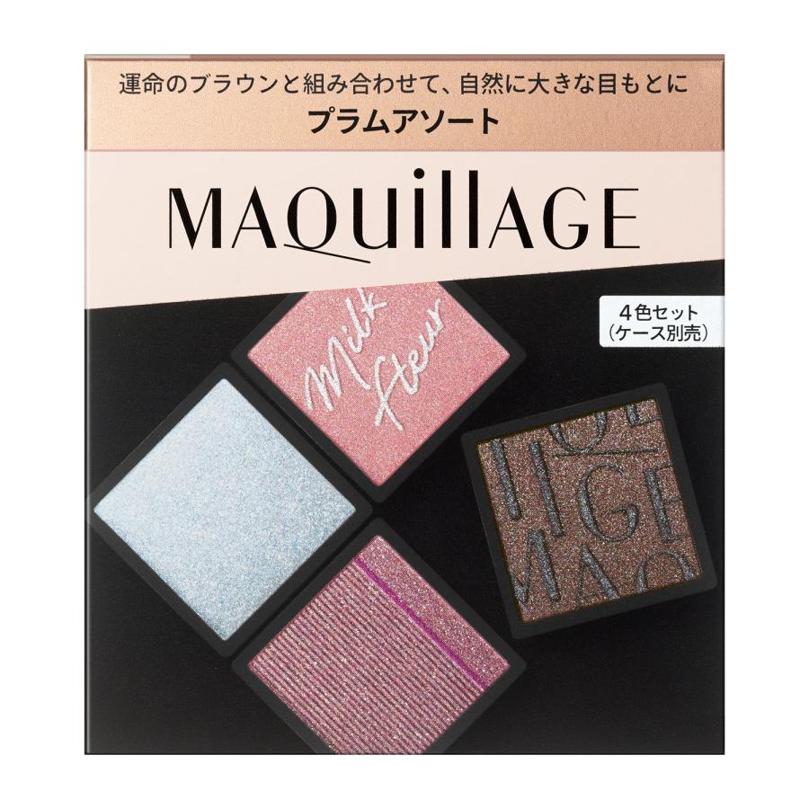 資生堂SC13 パクトFDテスター メイクアップアーティスト用 5色セット 資生堂＊マキアージュ カスタマイズアイカラー 05 プラムアソート