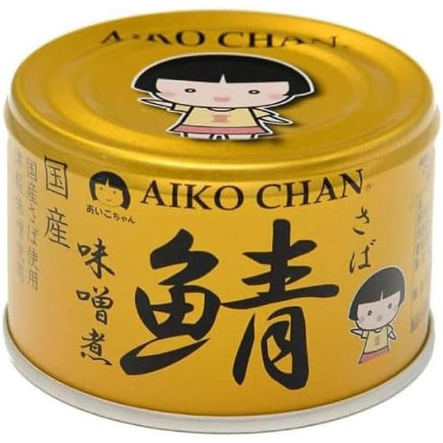 伊藤食品 あいこちゃん 金の鯖味噌煮 150g缶×6個セット/缶詰　魚（Yahoo!・Vドラッグヤフー店）