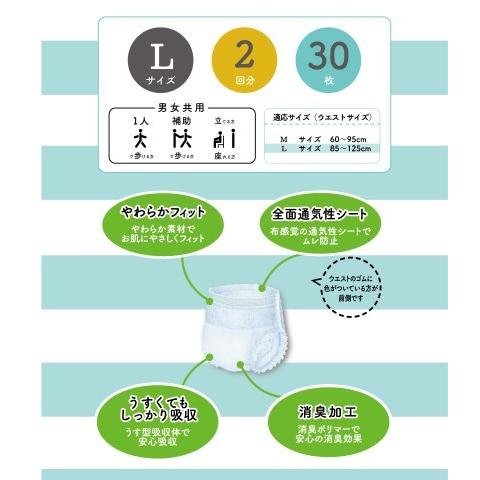 V−check らくらく履ける♪うす型パンツL 大容量 30枚 /大人