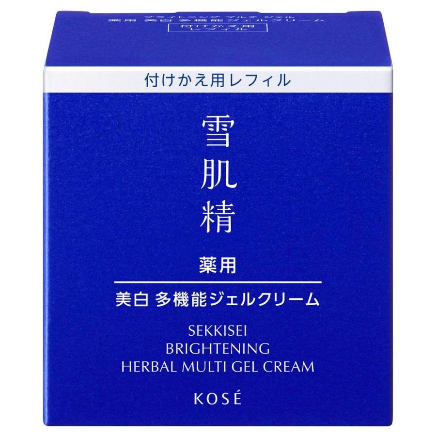 コーセー 薬用雪肌精 ブライトニングマルチ ジェル 付けかえ用 80g 