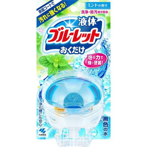 小林製薬 液体ブルーレットおくだけ ミントの香り 70ｍｌ/ ブルーレットおくだけ 芳香剤 トイレ用｜v-drug