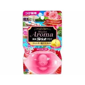 小林製薬 液体ブルーレットおくだけアロマつけ替用フローラルアロマの香り 70ｍｌ 高価値セリー ブルーレットおくだけ 毎 トイレ用 芳香剤