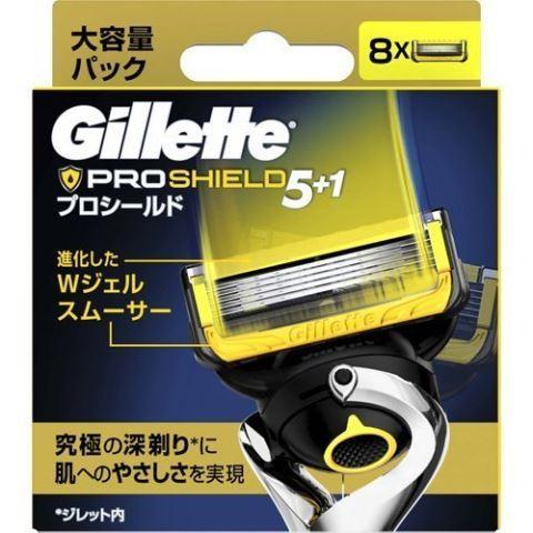 ジレット プロシールド 替刃 8個入 /ジレット カミソリ : Vドラッグ