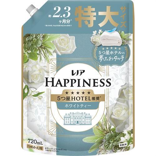 レノアハピネス 夢ふわタッチホワイトティ特大720ml/柔軟剤 香り