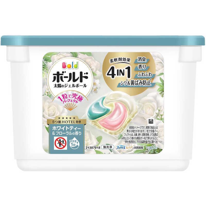 P＆G ボールドジェルボール4D ホワイトティー＆フローラルの香り 本体