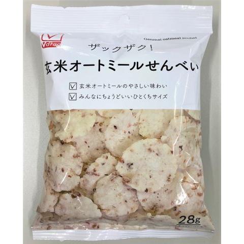 Vチェック 玄米オートミールせんべい28g×12個セット Vチェック 玄米オートミールせんべい28g×12個セット