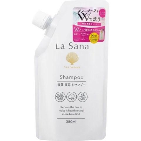 La Sana（ラサーナ） 海藻 海泥 シャンプー 詰め替え 380ml