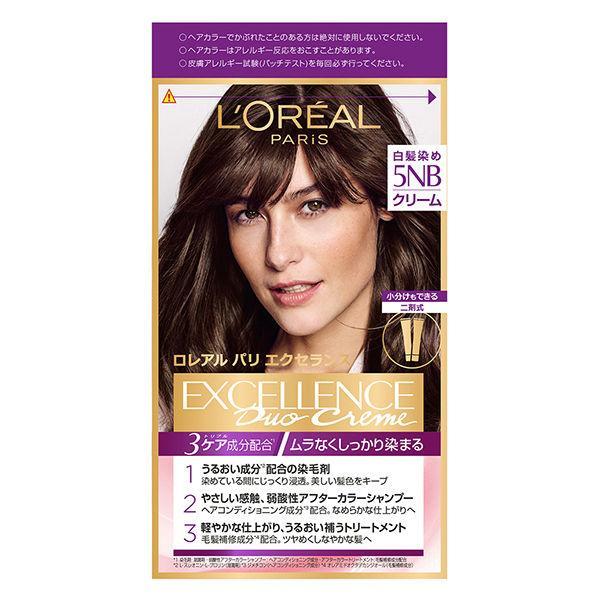 ロレアル パリ エクセランス R クリームタイプ 5nb 自然な栗色 ロレアルパリ 白髪染め ヘアカラー 毎 Vドラッグpaypayモール店 通販 Paypayモール