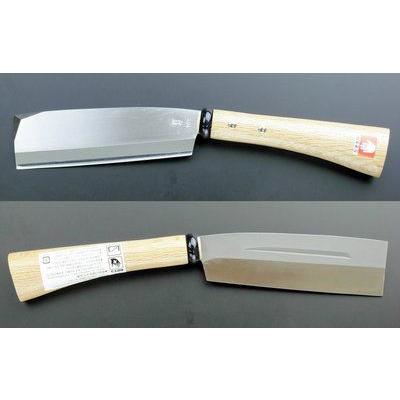 鋼典 カネノリ 左用 鍛造 鋼付鞘鉈 165mm C-18 ナタ : 岐阜関刃物工房V