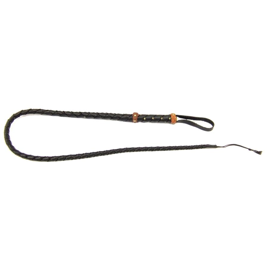 宅配便送料無料 鞭 DENIX デニックス レザーウィップM 726 約150cm