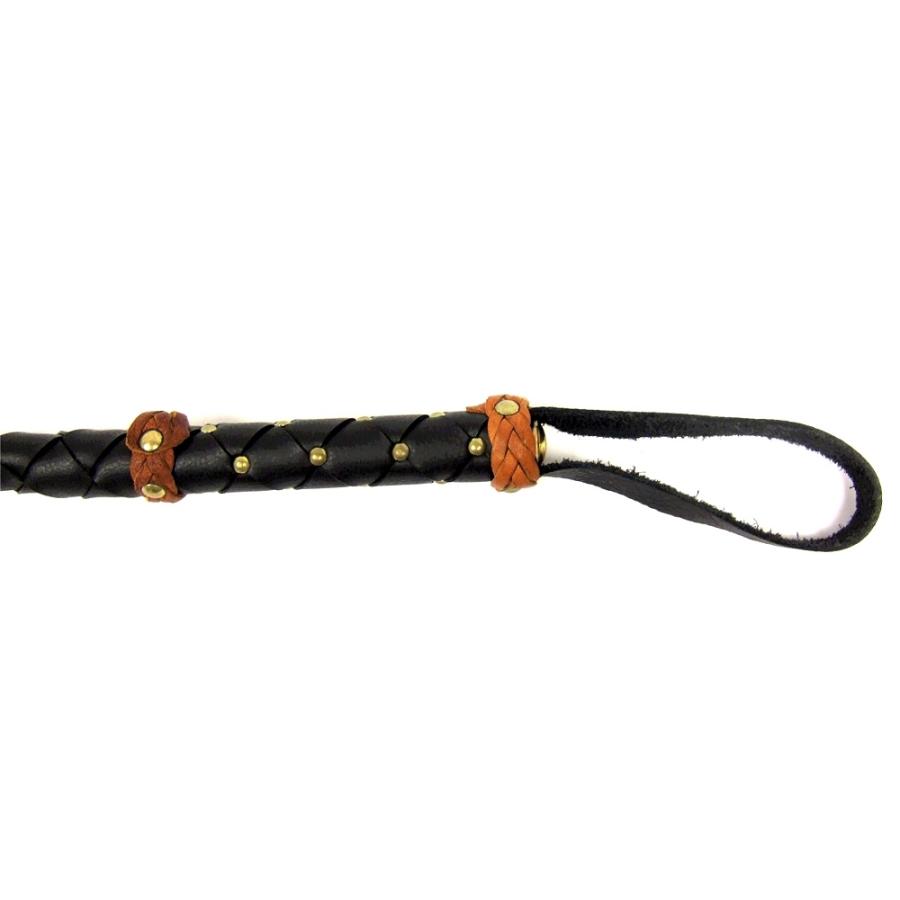 宅配便送料無料 鞭 DENIX デニックス レザーウィップM 726 約150cm