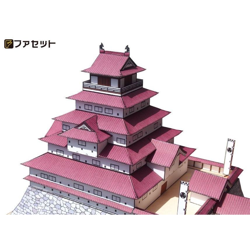 送料無料 ファセット ペーパークラフト 日本名城シリーズ1／300