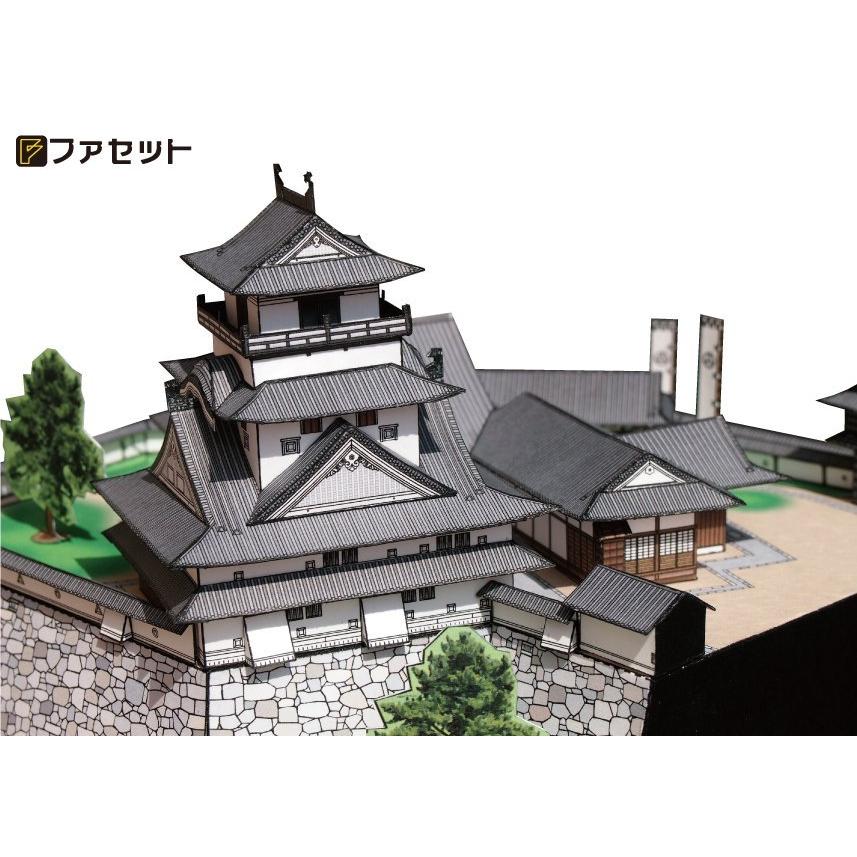 送料無料 ファセット ペーパークラフト 日本名城シリーズ1／300